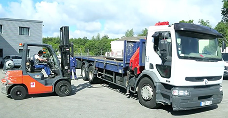 Livraison et transport